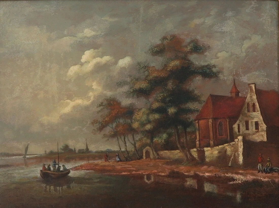Jean - Baptiste Wicar, Scena sull'acqua